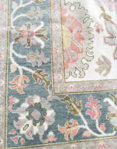 Alfombras de lana fina hechas a mano de lujo modernas, diseño abstracto vibrante anudado a mano suave, tamaño personalizable 5x8 12x14 para oficina en casa - Product Image 5