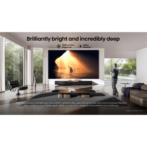 โปรเจคเตอร์อัจฉริยะ DLP แบบฉายระยะใกล้พิเศษ 4K รุ่น L9Q ขนาด 80-200 นิ้ว พร้อมเลเซอร์สามสี  ข้อเสนอสุดพิเศษ - Product Image 6