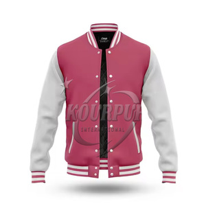 Chaqueta Letterman Personalizada 100% Algodón para Hombre, Nuevo Estilo Invernal con Cuello Alto, Ropa Premium Personalizada, Transpirable - Product Image 3