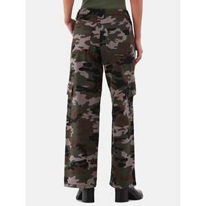 Pantalones de camuflaje para mujer, ropa de calle para mujer, pantalones cargo para mujer, pantalones vaqueros holgados rectos para exteriores, ropa vintage con múltiples bolsillos - Product Image 5