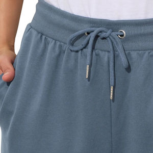 Pantalones Deportivos Básicos para Mujer, Elásticos, Planos, Cálidos para Invierno, de Poliéster/Algodón, Cintura Alta, Transpirables, Ropa de Estar en Casa, Impresión Personalizada, OEM, Venta al Por Mayor - Product Image 6