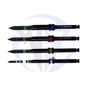 Nuevo Taladro Piloto para Implantes Dentales, 2.0/2.6/2.8/3.2mm, Recubrimiento de Plasma Negro, Taladros Quirúrgicos para Implantes - Product Image 1