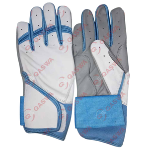 Outdoor Sportswear Baseball Batting Gloves Best Quality Material Custom Leather Batting Gloves - Product Image 3