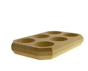 ที่ใส่ไข่ทำจากไม้สำหรับหกไข่ crategg ที่ใส่ไข่ที่เก็บอาหารของตกแต่งเทศกาลอีสเตอร์ - Product Image 2