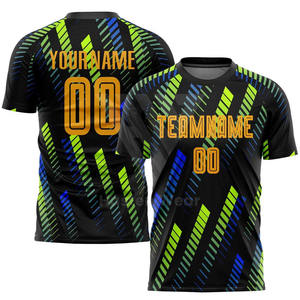 Uniforme de Fútbol Profesional Hecho en Fábrica, el Mejor Estilo, Color Sólido, Logotipo Personalizado, Conjunto de Camiseta de Fútbol de Manga Corta en Oferta - Product Image 6