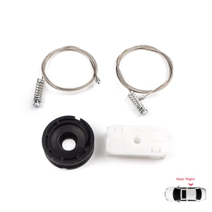 Kit de réparation de lève-vitre arrière droit BWR1011 pour XK8 XKR X100 1997-2006 Coupé Cabriolet C2N3913 - Product Image 1