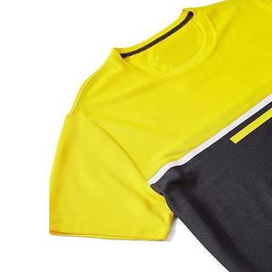 Nueva llegada de color personalizado OEM, ropa de hombre de manga corta, camisas transpirables de algodón de talla grande para hombre, camisa de cuello redondo estilo callejero - Product Image 4