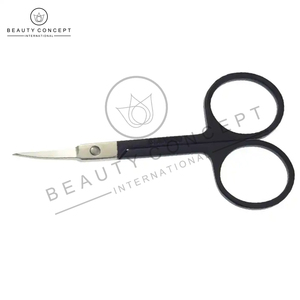 Poignée de couleur noire en acier inoxydable meilleurs ciseaux à cuticules par Beauty Concept Impression de logo personnalisé durable internationale - Product Image 4