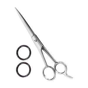 Ciseaux de coiffeur Super Cut pour droitier Poignées souples Ciseaux de coupe de cheveux de salon Outils de barbier de précision - Product Image 2