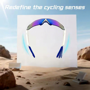 Lunettes de soleil intelligentes QY-Pro3 Bluetooth avec musique, appels téléphoniques, commande tactile, protection UV, pour sports de plein air et cyclisme - Product Image 4