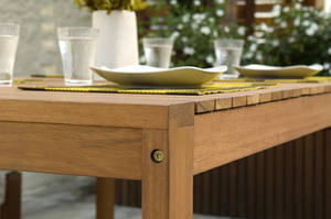 Venta caliente moderno teca Suar madera muebles de exterior Silla de ratán sofá conjunto jardín Patio sala de estar Hotel Parque patio uso - Product Image 2