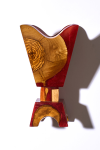 Handmade Sandalwood Wood & Resin Religious <b>Bakhoor</b> <b>Burner</b> for Oud Incense Indian Home Decor Durable Fragrance - Product Image 5