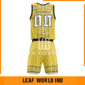 Nouveau design fabriqué en usine, uniforme de basket-ball imprimé par sublimation, ensemble d'uniformes de basket-ball respirants pour l'équipe - Product Image 3