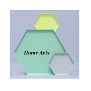 Exclusive Quality Acrylic <b>Dessert</b> Tray Handmade Customized Size And Shape Food Serving Tray By Home Arts - Product Image 6