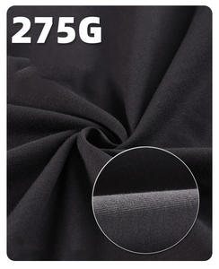 เสื้อยืดแขนสั้น275G สีทึบแฟชั่นลำลองสำหรับผู้ชายเสื้อยืดทรงหลวม100% ผ้าฝ้ายแท้ - Product Image 6