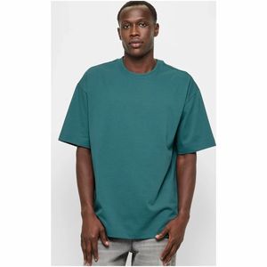 เสื้อยืดผ้าฝ้ายผู้ชายทรงหลวมโอเวอร์ไซส์ดีไซน์สีทึบออกแบบได้เองฤดูร้อนสินค้ามาใหม่ - Product Image 2