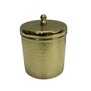 Pot de bougie fini argent antique de support votif en verre décoratif de conception unique pour le salon fait à la main personnalisé - Product Image 3