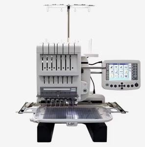 Máquina de bordar comercial MB de 7 agujas en oferta con pantalla de computadora remota de 4 x 7 puntos - Product Image 2