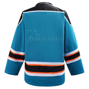 Servicio OEM, Jersey de Hockey sobre Hielo 100% Poliéster, Jersey de Hockey sobre Hielo Liso Teñido para Venta en Línea - Product Image 2