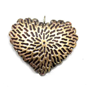 Artesanías decorativas cobre antiguo Metal hierro colgante corazón Navidad decoración adornos con nuevo diseño - Product Image 2