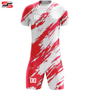 Ensemble d'uniformes de football personnalisés avec LOGO Ensemble de maillots de football de l'équipe Survêtement de sport Survêtements pour hommes Tenue d'entraînement Vêtements pour enfants - Product Image 3