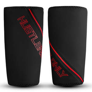 Custom Logo Weightlifting Knee Sleeves Gym <b>Squats</b> Workout Cross-fit Knee <b>Pads</b> Deadlift Training 5mm & 7mm Neoprene Knee Sleeves - Product Image 1