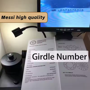 Diamants de laboratoire cultivés en gros pour certificat, VVS VS CVD, taille brillant, taille excellente, couleur fantaisie claire, pour la fabrication de bijoux - Product Image 3