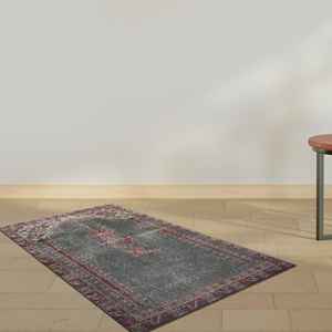 พรมลายวินเทจ, พรมลายตุรกีสำหรับละหมาด, พรมมุสลิม, พรมขนนุ่ม - Product Image 3