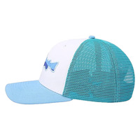 Topi Trucker Snapback Bordir Patch Kustom Pakaian Olahraga Pria Tahan Lama Nyaman 5 Panel Kanvas Musim Dingin Luar Ruangan Unisex