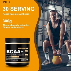 OEM <span class=keywords><strong>BCAA</strong></span> Poeder 4:1:1 Hoog Leucinegehalte 8g <span class=keywords><strong>BCAA</strong></span>'s per portie |   Spiergroei en uithoudingsvermogen |   Suikervrij |   30 porties |   GMP Private Label - Product Image 2