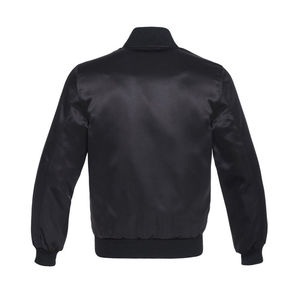 Chaqueta Bomber de satén de alta calidad 100% para hombre, proveedor directo de fábrica, chaqueta de invierno de satén para hombre a granel, gran cantidad - Product Image 2