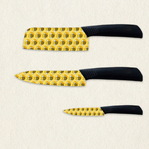 Juego de Cuchillos de Chef de Cerámica de 3 Piezas Premium 2026, Más Vendido, con Mangos de Plástico, Duradero y Extra Afilado para Uso Comercial - Product Image 6