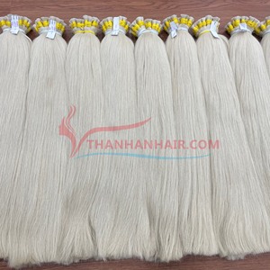 VENTE de gros extensions de cheveux humains en vrac de couleur la plus légère avec le meilleur classement pour les femmes Super Double Drawn - Product Image 6