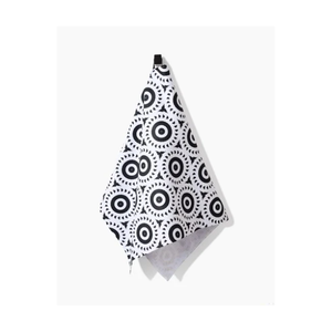 Soft 100% Cotton Microfiber Blend Tea <b>Towels</b> 45x70cm Geometric <b>Embroidered</b> Golf Pattern Everyday Use Best Selling Bulk Wholesale - Product Image 2