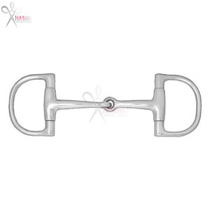 High Quality Stainless Steel Ring Snaffle Bit for Horses-Durable <b>Equestrian</b> Training Riding Bit Customizable Size Color OEM - Product Image 3