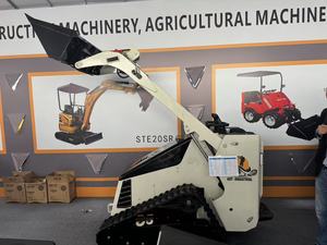 Moteur Kubota diesel 25 ch Mini pelleteuse 1t Mini chargeuse compacte avec accessoires pour marteau - Product Image 4