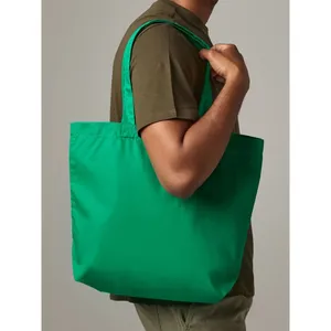 Sacs fourre-tout en coton biologique, sacs de courses écologiques pour la promotion de produits - Product Image 1
