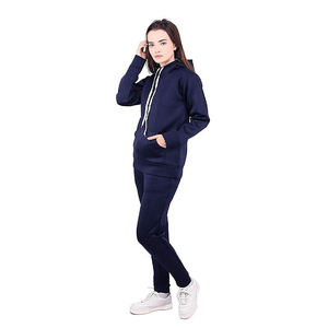 Fabricant sur mesure OEM, survêtement empilé élégant pour femmes, idéal pour les vêtements de détente et les vêtements de sport pour les femmes - Product Image 2