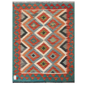 Imaco <b>Rugs</b> Maimana Afghanistan Kilim <b>Rug</b> 114 X 87 cm Wall Hanging-Shopify - Product Image 1