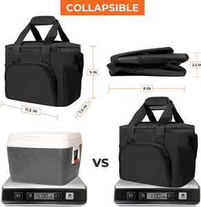 <span class=keywords><strong>Bolsa</strong></span> Térmica, <span class=keywords><strong>Bolsa</strong></span> <span class=keywords><strong>de</strong></span> Almuerzo Plegable Aislada para Hombres, <span class=keywords><strong>Trabajo</strong></span>, Campamento, Playa, Viajes, <span class=keywords><strong>Bolsa</strong></span> <span class=keywords><strong>de</strong></span> Comestibles Portátil <span class=keywords><strong>de</strong></span> Lado Suave para Alimentos Calientes y Fríos - Product Image 2