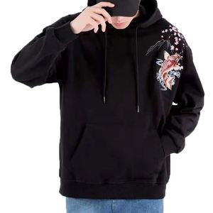 Vente en gros de pulls à capuche surdimensionnés conçus sur mesure 100% haute qualité avec broderie bas quantité minimale de commande pour l'hiver - Product Image 5