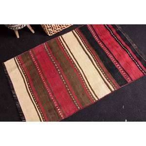 Alfombra turca Vintage tradicional roja marrón área grande 9x12 patrón de retazos rectangulares lana de 10mm con respaldo de látex 21x31ft - Product Image 2