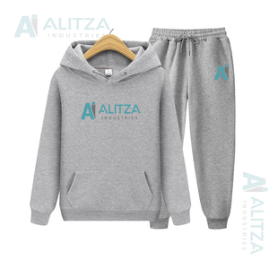 OEM Free Sample Girls <b>Hoodie</b> Set Sweatshirt 100% Cotton or Polyester <b>Long</b> Sleeve Printed <b>Oversize</b> Pullover Track Suit - Product Image 6