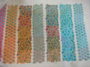 Tela Brocada de Algodón Pastel con Estampado en Bloque, Resistente a la Abrasión, Hecha a Mano en Jaipur, Textil Orgánico al por Mayor, Ligera - Product Image 2