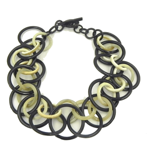 สร้อยคอแตรคริสต์มาสสำหรับเด็กผู้หญิงและผู้หญิงเครื่องประดับธรรมชาติเป็นมิตรต่อสิ่งแวดล้อมควายวัวฮอร์นเครื่องประดับสร้อยคอผู้หญิงและผู้หญิง - Product Image 1