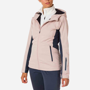 2025 nouvelle mode personnalisée coquille souple coupe-vent veste coupe-vent doublure en Polyester fermeture à glissière randonnée qualité supérieure Ronpex - Product Image 1