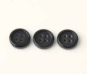 Bouton brut en corne de buffle naturelle de qualité supérieure pour accessoires vestimentaires - Product Image 4