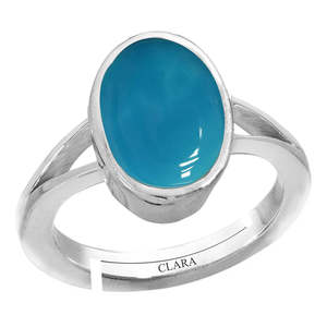 NOVAMART Fine Certified Natural <b>Turquoise</b> Firoza Gemstone <b>Rings</b> for Everyday Wear Wholesale Export - Product Image 1