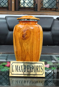 Free <b>Velvet</b> Bag Included <b>Green</b> Elegance Adult Aluminium Cremation Urns Metal Memorial Funeral Supplies for Human Ashes - Product Image 6