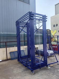 Échafaudage électrique personnalisable pour la construction d'hôtels nouvelle plate-forme de levage en acier Durable portable hauteur réglable utilisation sûre - Product Image 3